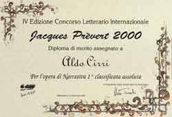 premio jacques prevert piccola