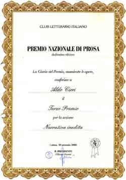 premio nazionale di prosa p
